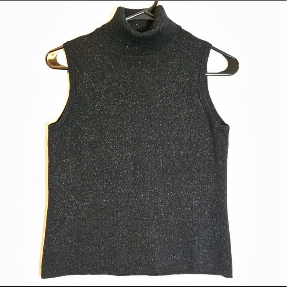 Grace Elements Silk Stretch sleeveless turtleneck